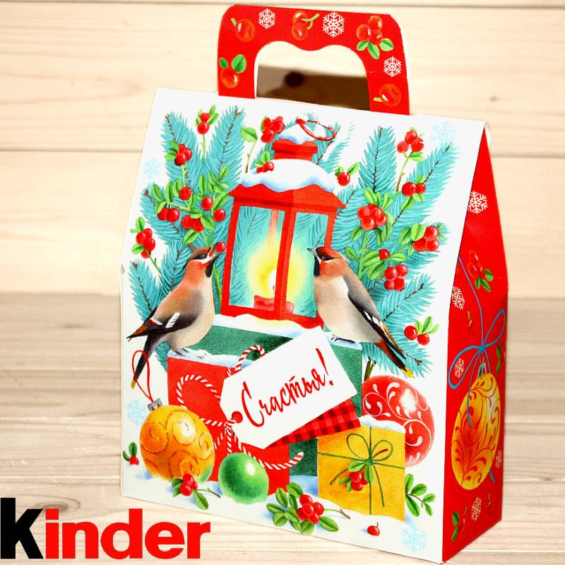 Киндер-подарок в картонной упаковке 2026 во Власихе